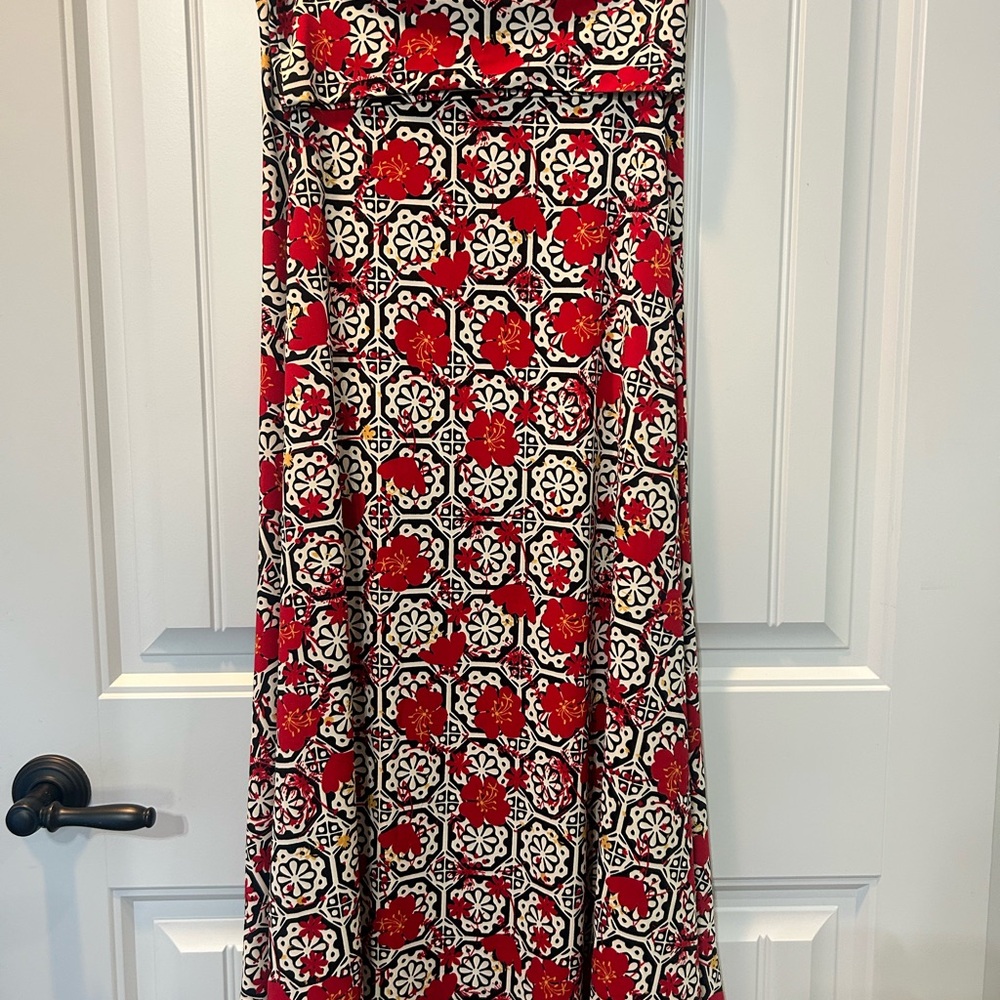 2 Patterned Women's Maxi Skirts